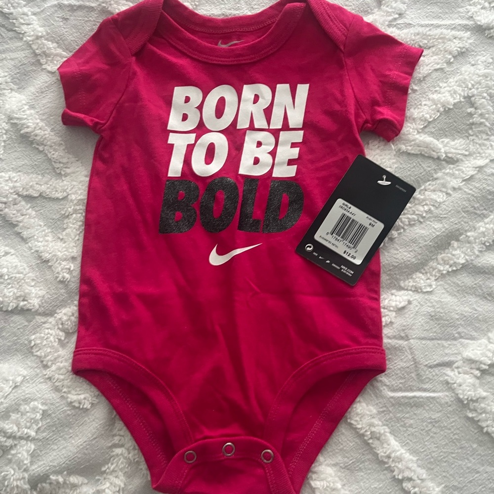 Nike Born to be bold onesie nwt